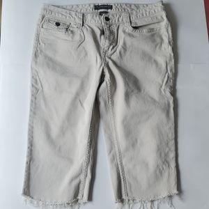 Banana Republic Frayed Hem Capris